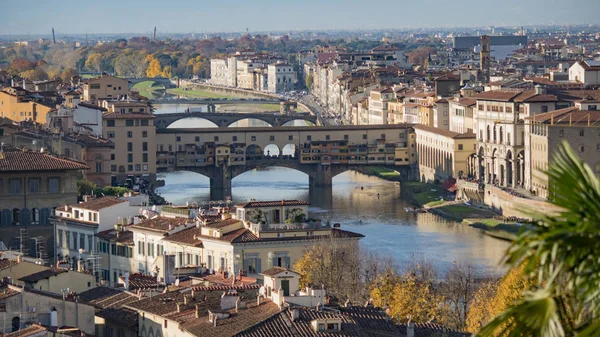 Ponte Vecchio, Ponte Vecchio, Firenze, Italia . — Foto Stock