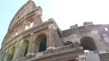 Colosseum - Roma, İtalya'nın başlıca turistik. Antik Roma kalıntıları Roma Medeniyeti.