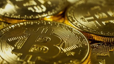 Kripto altın Bitcoins - Btc - Bit sikke para birimi. Kripto Döviz Alım Bitcoin paralar makro çekim.