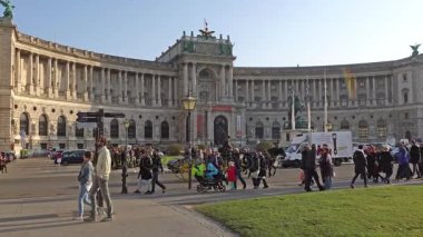 Vienna, Avusturya - Kasım 2017: tarihi merkezi Viyana '. Avusturya. Sermaye ve Avusturya'nın en büyük şehri ve 9 devletlerin Avusturya Viyana Wien biridir.