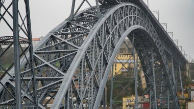 Porto, Portekiz, 2018 yaklaşık: Ponte Luis ben Porto. Köprü inci ophile Seyrig 1881 ve 1886 arasında mühendis tarafından inşa edilmiştir. Gustave Eiffel bir öğrencisi olduğunu.