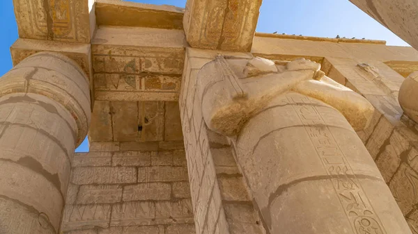 Ramesseum Memorial Temple Mortuary Temple Pharaoh Ramesses Ramesses Great Also — Stock Photo, Image