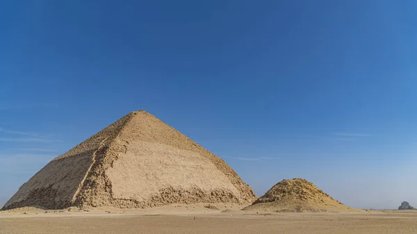 Bent Pyramid Bent Pyramid Una Antigua Pirámide Egipcia Situada Necrópolis — Foto de Stock