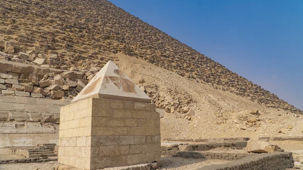 Red Pyramid Den Röda Pyramiden Även Kallad North Pyramid Den — Stockfoto