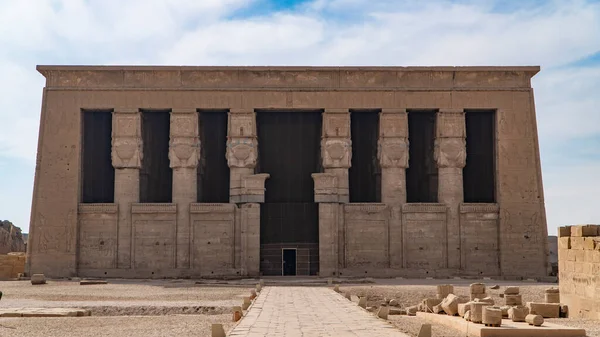 Tempio Dendera Tempio Hathor Egitto Dendera Anche Chiamata Denderah Una — Foto Stock