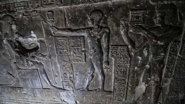 Храм Dendera Або Храм Hathor Єгипет Dendera Також Пишеться Denderah — стокове фото