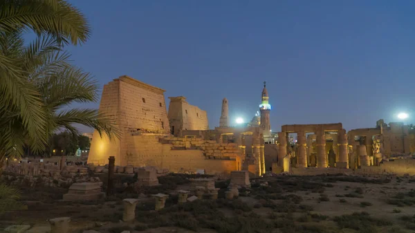 Luxor Temple Luxor Egypt Luxor Temple Large Ancient Egyptian Temple — Stock Photo, Image