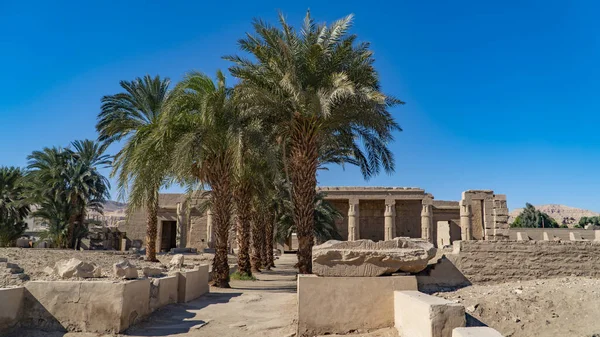 Templo Mortuorio Seti Templo Memorial Templo Mortuorio Del Faraón Seti — Foto de Stock