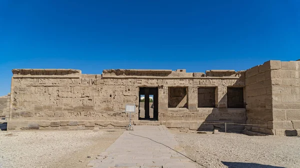 Tempel Von Medinet Habu Ägypten Luxor Der Totentempel Der Ramses — Stockfoto