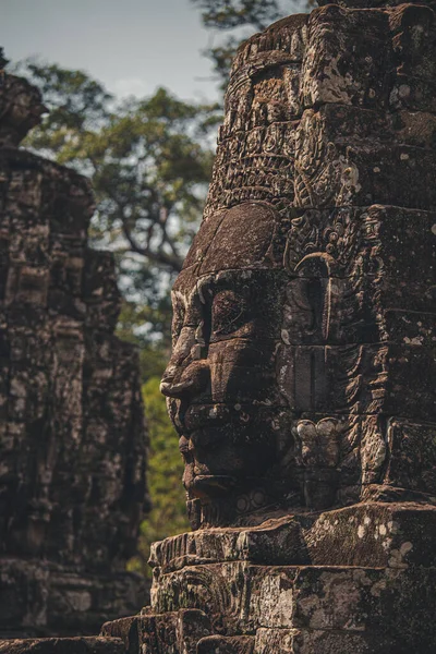 Angkor Wat Kompleksindeki Bayon Tapınağı, Kamboçya - Fotoğraf