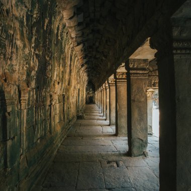 Angkor Wat gün batımında, Siem Reap Eyaleti, Kamboçya
