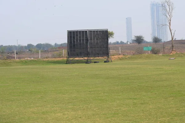 Kriket Hřiště Pro Místní Kriket Indie Nejznámější Sportovní Kriketový Stadion — Stock fotografie