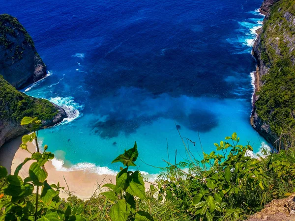 Nusa Penida Bali Indonesien Manta Bay Eller Kelingking Beach Nusa — Stockfoto