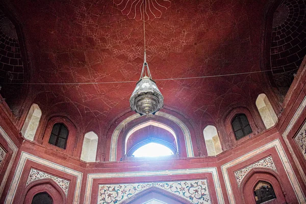 Arquitectura Puerta Entrada Tumba Interior Para Oración Taj Mahal Taj — Foto de Stock