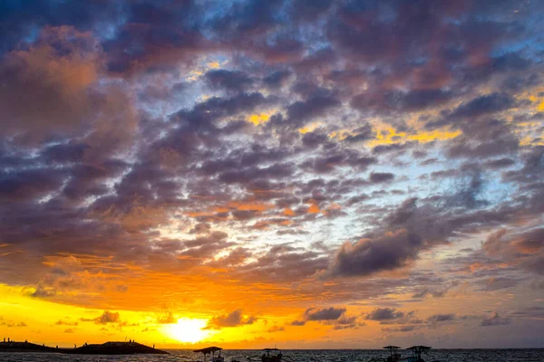 Langer Kuta Sandstrand Lombok Indonesien Kuta Strand Auf Bali Indonesien — Stockfoto