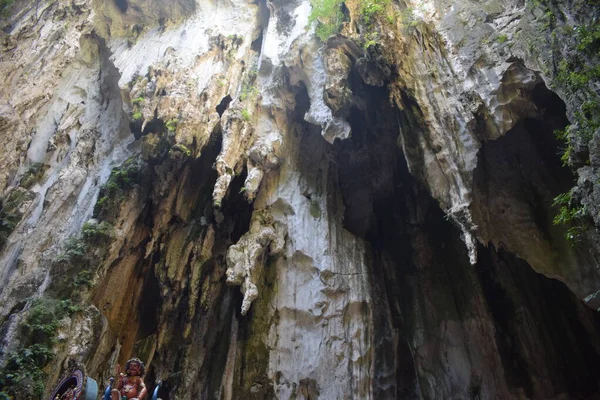 Cavernas Batu Maior Templo Hindu Fora Índia Vista Sobre Estátua — Fotografia de Stock