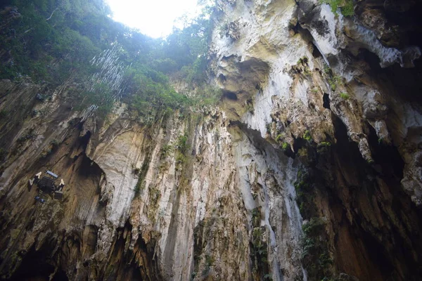 Cuevas Batu Templo Hindú Más Grande Fuera India Vista Sobre — Foto de Stock