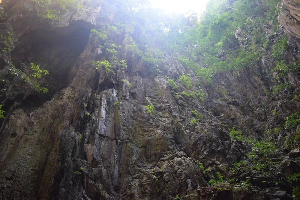 Cuevas Batu Templo Hindú Más Grande Fuera India Vista Sobre — Foto de Stock