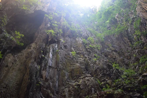 Cavernas Batu Maior Templo Hindu Fora Índia Vista Sobre Estátua — Fotografia de Stock