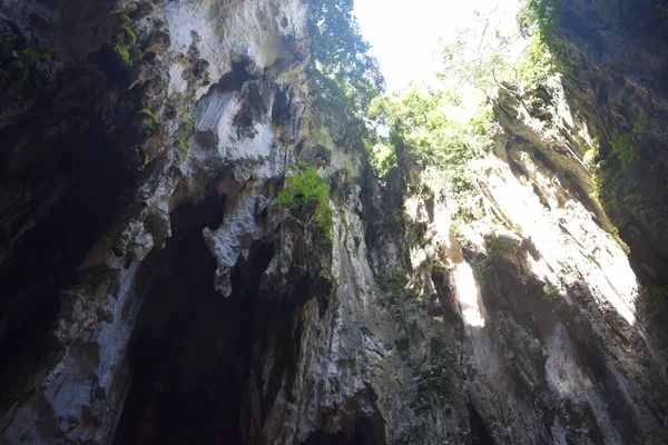 Cavernas Batu Maior Templo Hindu Fora Índia Vista Sobre Estátua — Fotografia de Stock