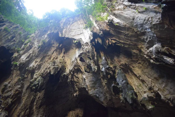 Cavernas Batu Maior Templo Hindu Fora Índia Vista Sobre Estátua — Fotografia de Stock