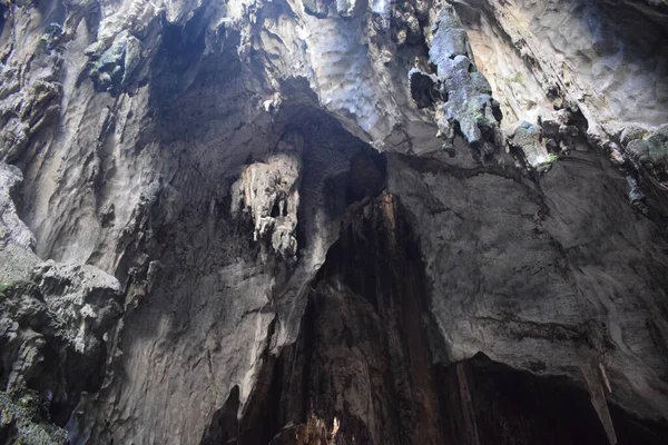 Cavernas Batu Maior Templo Hindu Fora Índia Vista Sobre Estátua — Fotografia de Stock