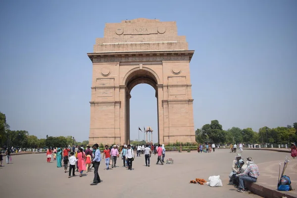 India Gate Originally Called All India War Memorial War Memorial — Stock Photo, Image