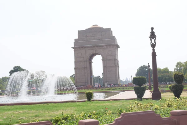 Indische Poort Oorspronkelijk Genoemd Het All India War Memorial Een — Stockfoto