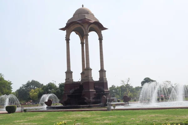 Indická Brána Původně Nazývaná All India War Memorial Válečný Památník — Stock fotografie