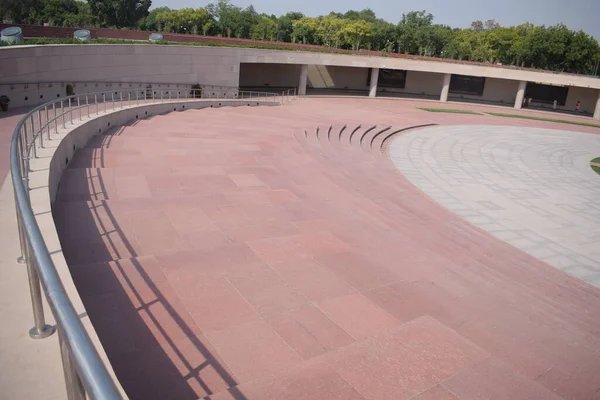 Vue Intérieure Monument Commémoratif Guerre Canada Delhi Inde Vue Complète — Photo