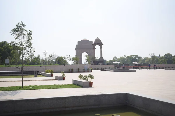 Indická Brána Původně Nazývaná All India War Memorial Válečný Památník — Stock fotografie