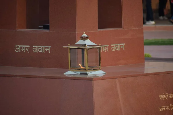 View National War Memorial Delhi India War Memorial Full View — Stock Photo, Image