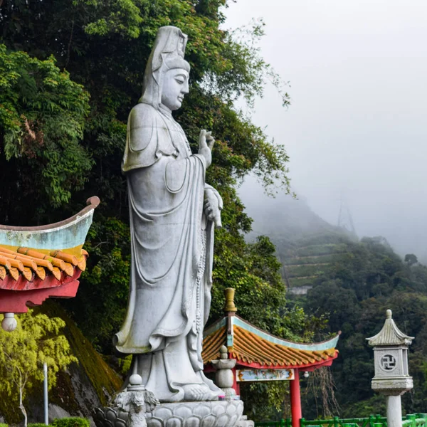 Chin Swee Mağara Tapınağı Ndaki Guan Yin Heykeli Chin Sweet — Stok fotoğraf