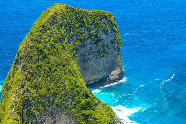 Красивый Пляж Клингкинг Скалы Острове Нуса Пенида Недалеко Острова Бали — стоковое фото