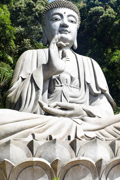 Stenbuddha Som Ligger Vid Chin Swee Caves Temple Genting Highlands — Stockfoto