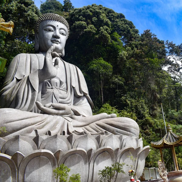 Buda Pedra Que Está Localizado Chin Swee Caves Temple Genting — Fotografia de Stock