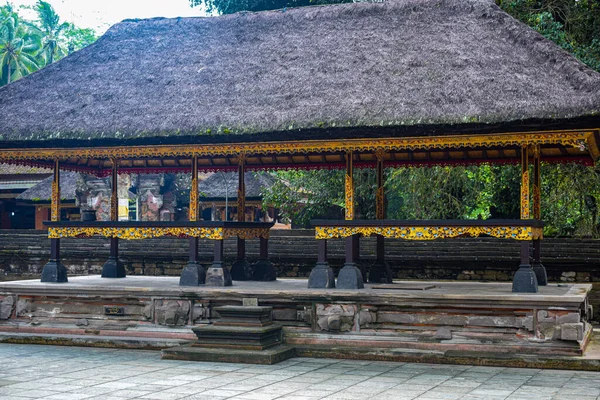 Neergeschoten Beroemde Balinese Tempel Titra Empul Dicht Bij Ubud Hindoe — Stockfoto