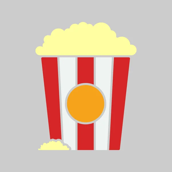 Popcorn Icon Vector Illustration Eps10 — Stock Vector