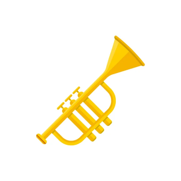 Ikona Trumpety Vektorové Ilustrace Vhodné Pro Design Webových Stránek — Stockový vektor