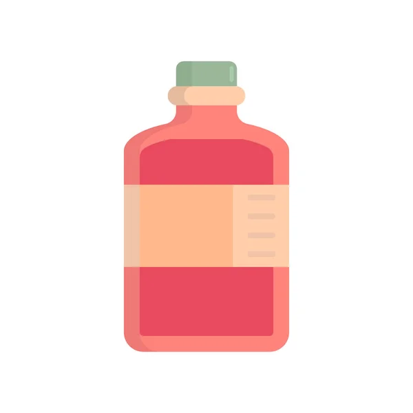 Значок Бутылки Лекарства Векторная Иллюстрация Подходит Веб Дизайна — стоковый вектор