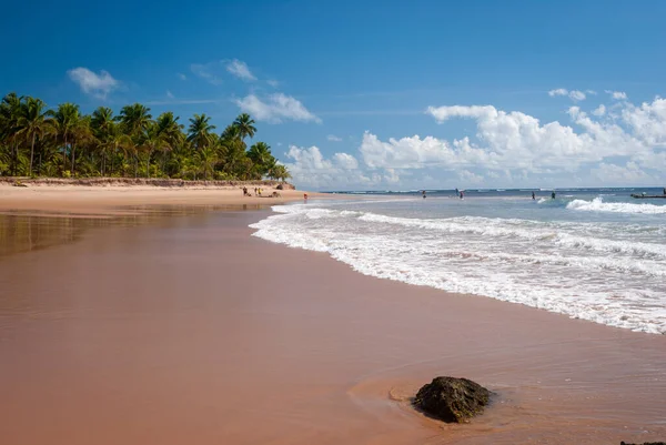 Ηλιόλουστη Μέρα Στο Taipu Fora Beach Penisula Marau Βραζιλία Στις — Φωτογραφία Αρχείου