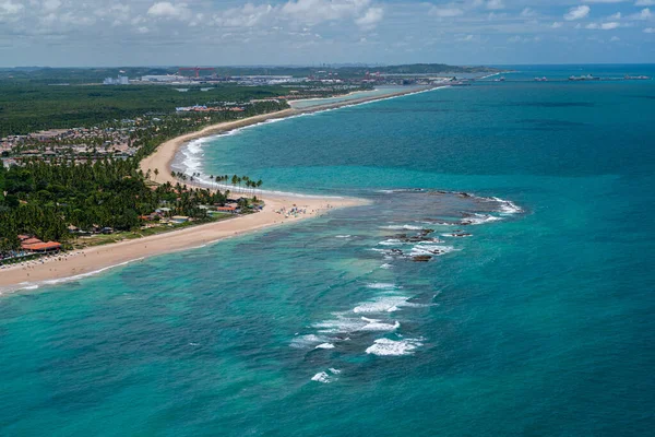 Porto Galinhas Beach Ipojuca Dekat Recife Pernambuco Brasil Pada Maret — Stok Foto