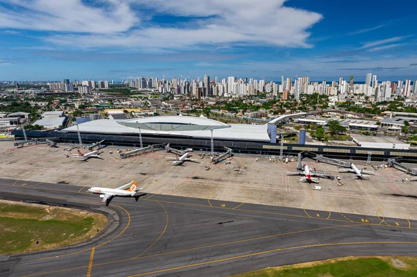 Recife International Airport Guarapes Gilberto Freyre Maart 2014 Een Van — Stockfoto