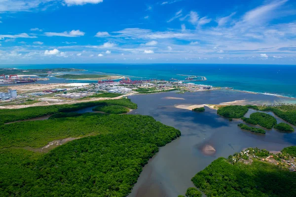 Porto Suape Ipojuca Pernambuco Pada Maret 2014 Dekat Ibukota Recife — Stok Foto
