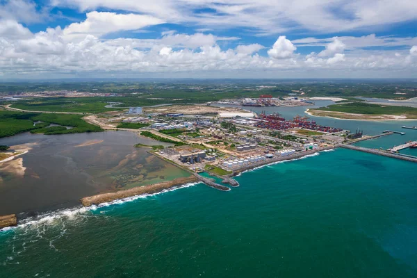 Porto Suape Ipojuca Pernambuco Pada Maret 2014 Dekat Ibukota Recife — Stok Foto