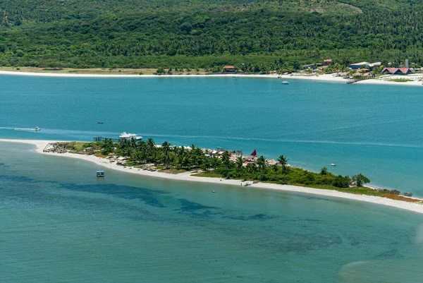 Coroa Aviao Pequeña Isla Ubicada Igarassu Cerca Recife Pernambuco Brasil —  Fotos de Stock