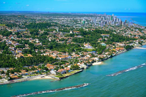 Pantai Milagres Olinda Dekat Recife Pernambuco Brasil Pada Maret 2014 — Stok Foto