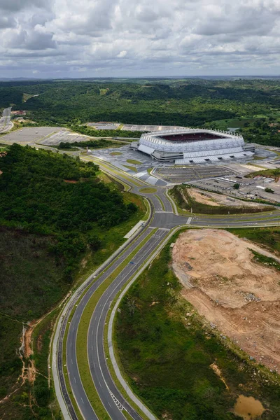 Estadio Fútbol Arena Pernambuco Sao Lourenco Mata Cerca Recife Pernambuco — Foto de Stock