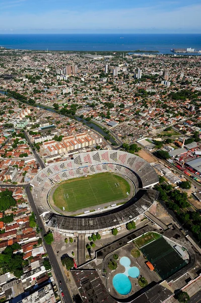 Fußballstadion Und Offizieller Sitz Von Santa Cruz Futebol Clube Jose — Stockfoto