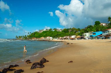 Baia Formosa, 7 Haziran 2014 'te Brezilya, Rio Grande do Norte yakınlarında. Sörf için popüler bir plaj.